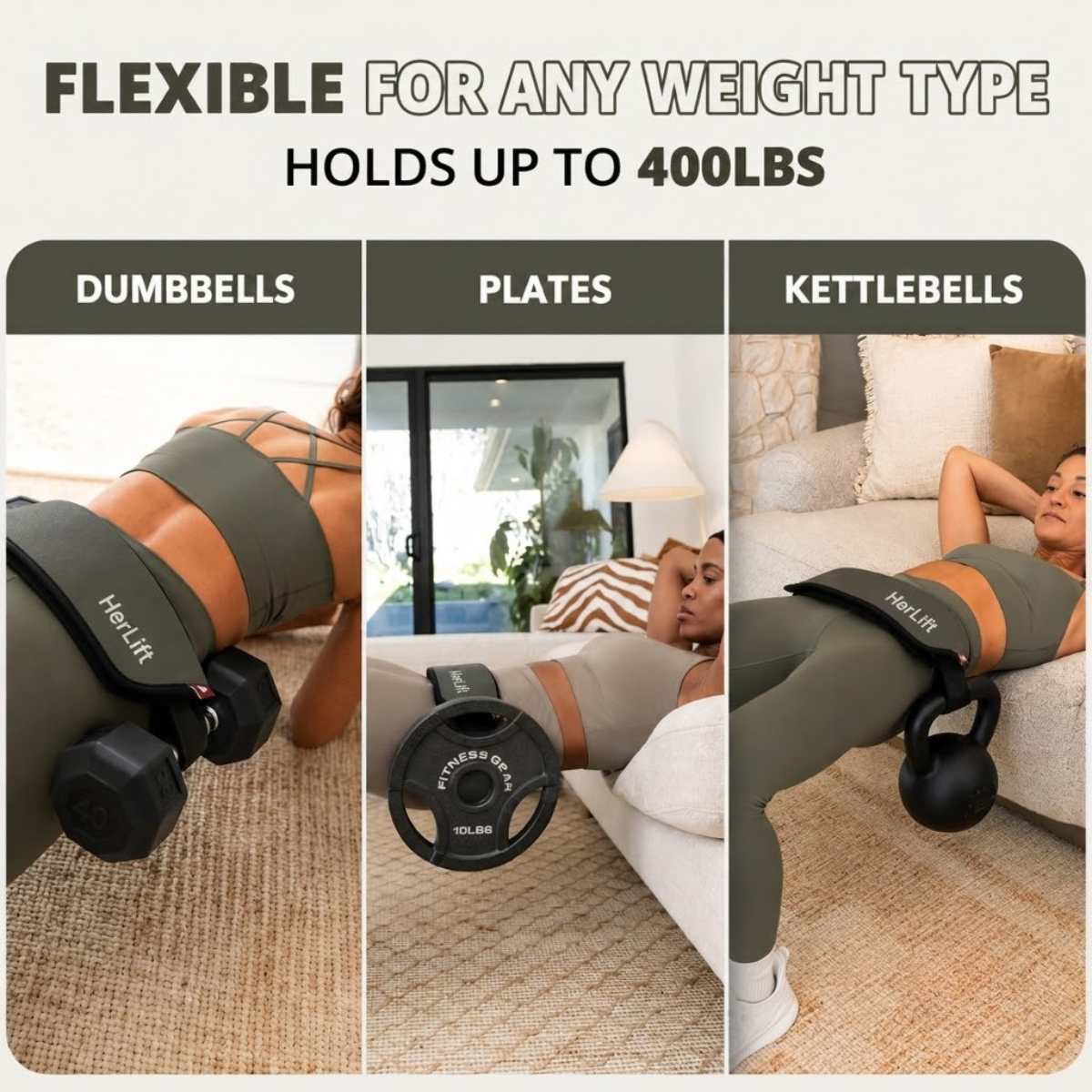 HerLift Hip Thrust Belt