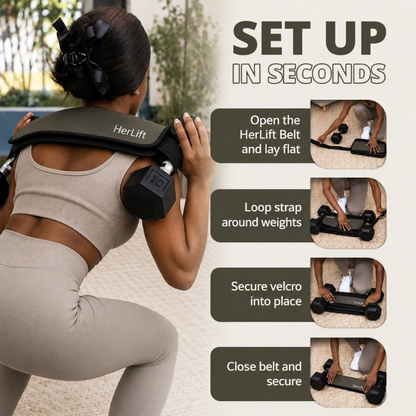 HerLift Hip Thrust Belt