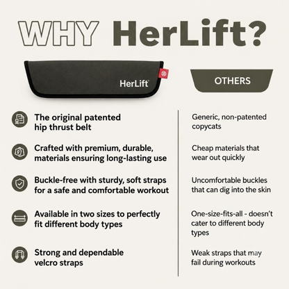 HerLift Hip Thrust Belt