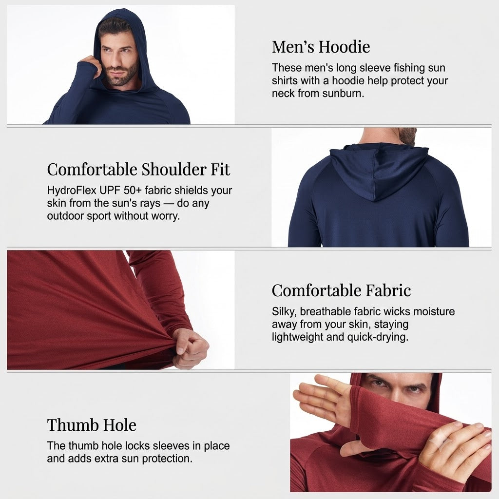 HydroFlex - Fishing hoodie